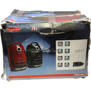 Miele Complete C3 Kona PowerLine Canister Vacuum Cleaner Obsidian Black Open Box